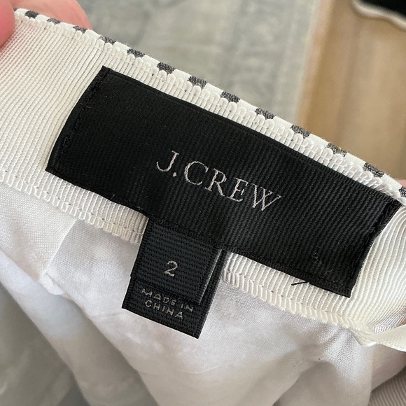 J. Crew Black and White Checkered Maxi Skirt - Picture 3 of 6